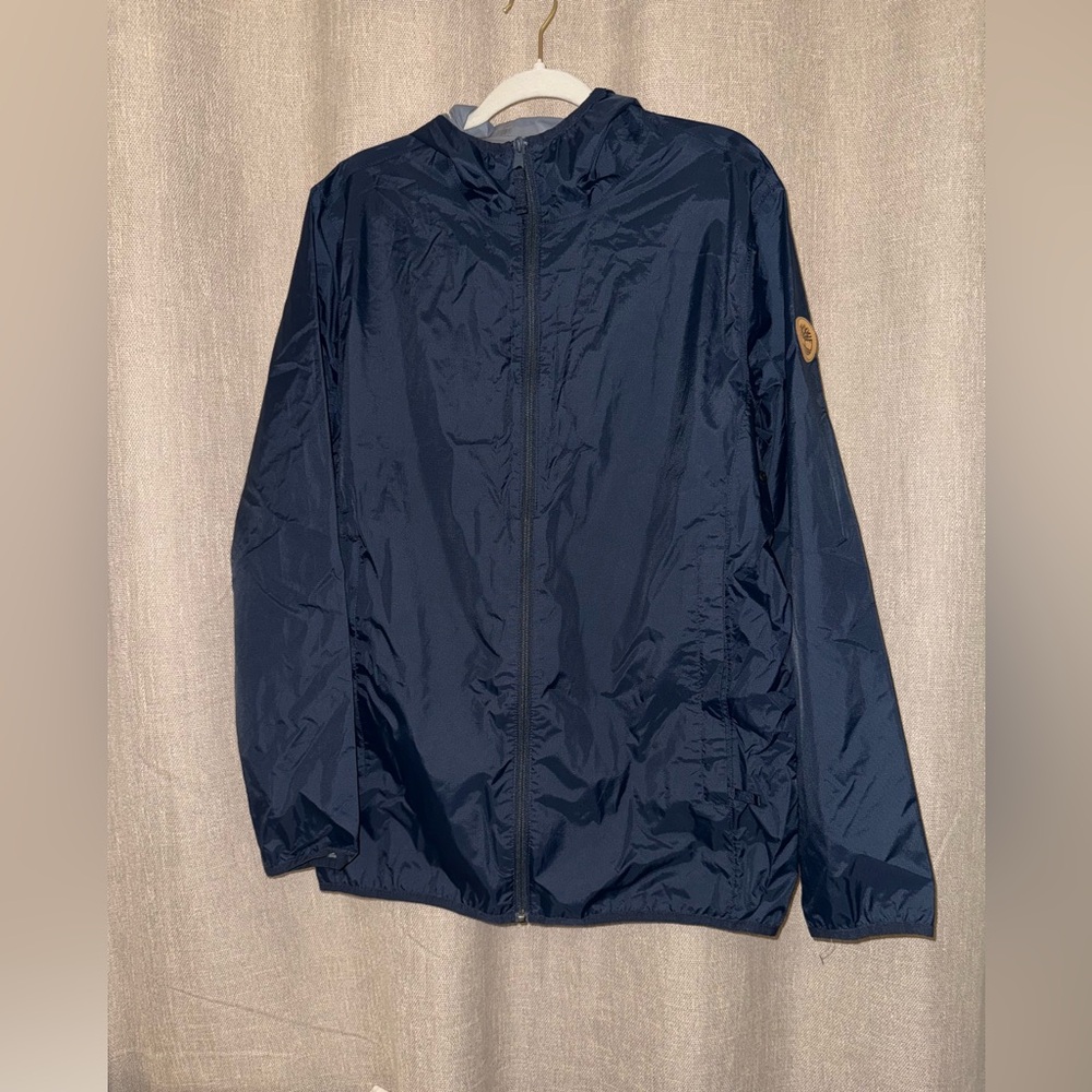 Timberland | Mens Waterproof Lightweight Hooded RainJacket | Size L